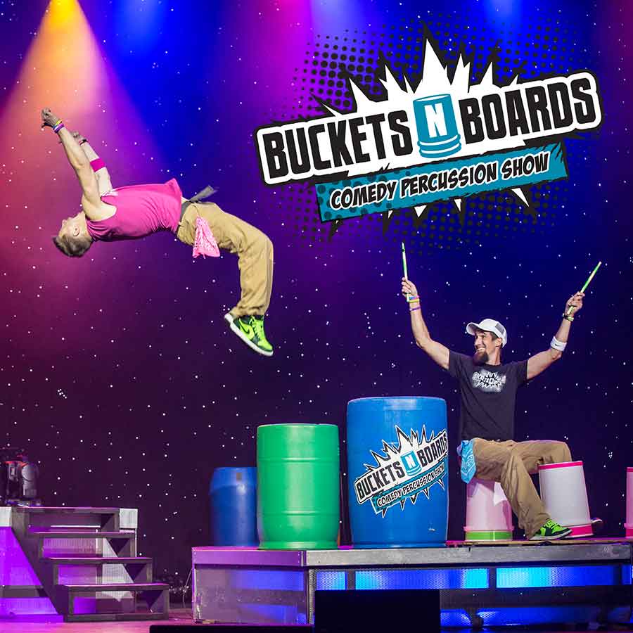 Buckets N Boards – Comedy Percussion
