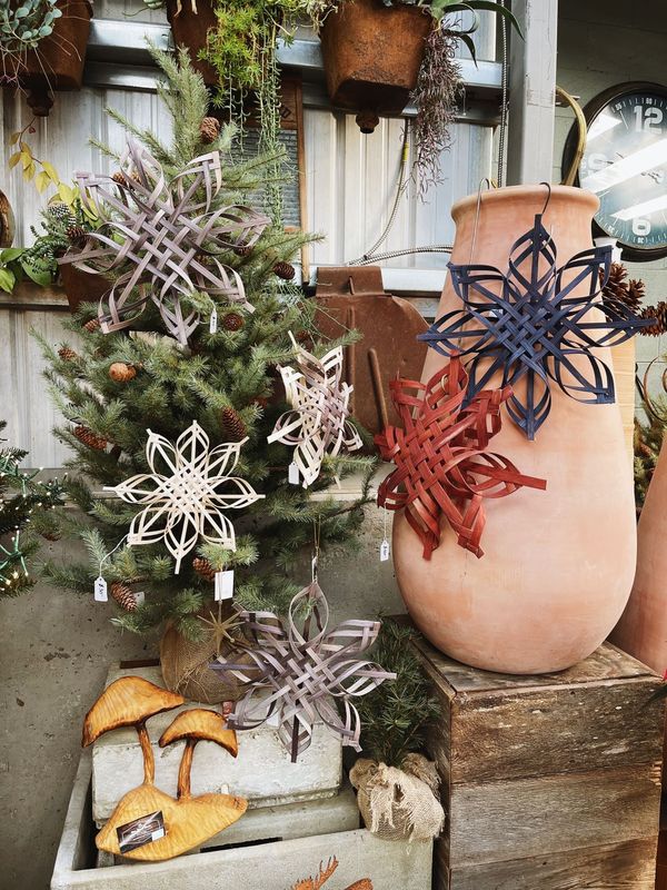 Woven Snowflakes/Stars